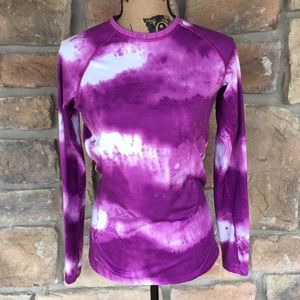 Nike Combat Pro Tie Dye Long Sleeve Sz M